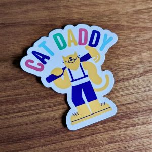 Cat Daddy Sticker